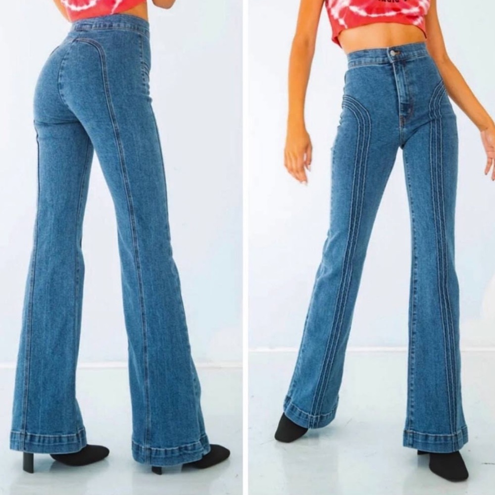 Revice Roller Girl Flare Jeans